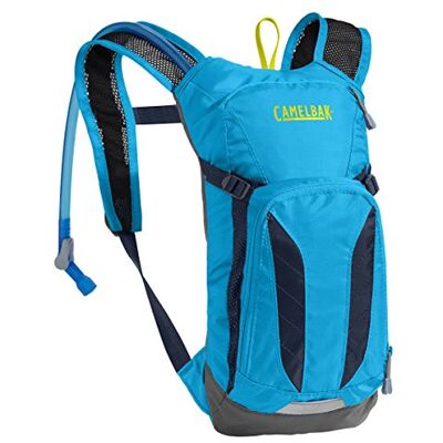 CAMELBAK Mule Mochila de Hidratación, Unisex niños, Azul (Azalea/Aruba Blue) / Dorado, Única CAMELBAK Mule Mochila de Hidratación, Unisex niños, Azul (Azalea/Aruba Blue) / Dorado, Única