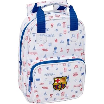 Safta F.C. BARCELONA PREESCOLAR Mochila Infantil, Adaptable con Asas, Tejido Reciclable, Ideal para Niños de Diferentes Edades, Cómoda y Versátil, Calidad y Resistencia, 20x8x28 cm Safta F.C. BARCELONA PREESCOLAR Mochila Infantil, Adaptable con Asas, Tejido Reciclable, Ideal para Niños de Diferentes Edades, Cómoda y Versátil, Calidad y Resistencia, 20x8x28 cm