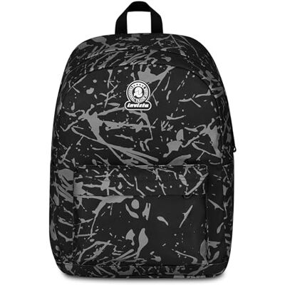 Invicta Mochila monocompartimiento Ollie Fantasy, gris, bolsillo porta botella, bolsillo para PC de 14", mochila escolar, niña y niño, gris, Talla única, Moderno Invicta Mochila monocompartimiento Ollie Fantasy, gris, bolsillo porta botella, bolsillo para PC de 14", mochila escolar, niña y niño, gris, Talla única, Moderno