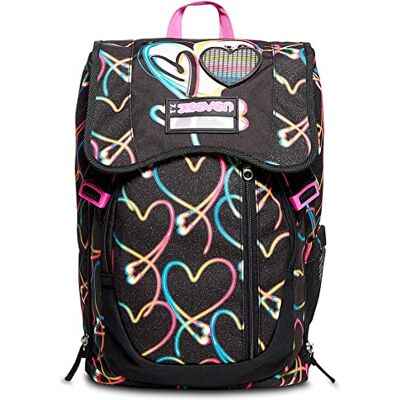 Seven Yourself Girl Jet Black - Mochila escolar Seven Yourself Girl Jet Black - Mochila escolar