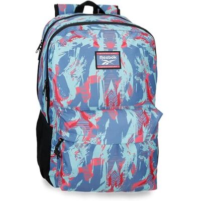Reebok Tacoma Mochila Escolar Doble Compartimento Adaptable 15,6" Pulgadas Azul 32x44x17 cm Poliéster 24L by Joumma Bags Reebok Tacoma Mochila Escolar Doble Compartimento Adaptable 15,6" Pulgadas Azul 32x44x17 cm Poliéster 24L by Joumma Bags