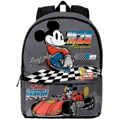 Disney Mickey Mouse Champion-HS FAN Mochila 3.0, Gris 31 x 41 cm, Capacidad 22 L Disney Mickey Mouse Champion-HS FAN Mochila 3.0, Gris 31 x 41 cm, Capacidad 22 L