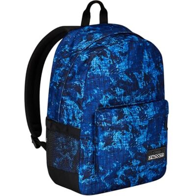Seven Mochila monocompartimento IschoolPack, azul y rosa, con Pawer Bank integrado y USB Plug, bolsillo porta botella, mochila escolar y viaje, niños y jóvenes., turquesa, Talla única, Escolar Seven Mochila monocompartimento IschoolPack, azul y rosa, con Pawer Bank integrado y USB Plug, bolsillo porta botella, mochila escolar y viaje, niños y jóvenes., turquesa, Talla única, Escolar