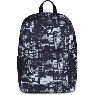 Seven Mochila escolar Ischoolpack, gris, mochila americana con Power Bank integrado y bolsillo para tableta, escuela, niños y adolescentes, gris, Talla única, Moderno Seven Mochila escolar Ischoolpack, gris, mochila americana con Power Bank integrado y bolsillo para tableta, escuela, niños y adolescentes, gris, Talla única, Moderno