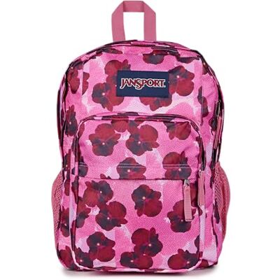 JANSPORT Big Day Pack Mochila grande para ordenador portátil con dos compartimentos y correas ergonómicas, capacidad de 34 L, 43,5 x 32,5 x 19 cm, color fucsia JANSPORT Big Day Pack Mochila grande para ordenador portátil con dos compartimentos y correas ergonómicas, capacidad de 34 L, 43,5 x 32,5 x 19 cm, color fucsia