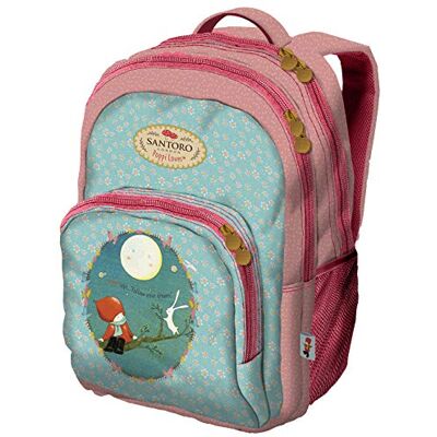 DOHE Mochila 3 compartimentos Santoro Poppi Loves Moon, Grande DOHE Mochila 3 compartimentos Santoro Poppi Loves Moon, Grande