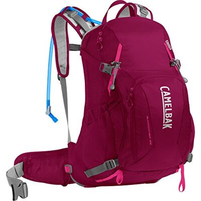 CAMELBAK Sundowner LR 22 Mochila de hidratación para mujer (250 g), color rojo y rosa CAMELBAK Sundowner LR 22 Mochila de hidratación para mujer (250 g), color rojo y rosa