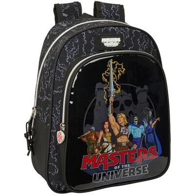 Safta MASTERS OF THE UNIVERSE Mochila Escolar Infantil, Ideal para Niños de Diferentes Edades, Cómoda y Versátil, Calidad y Resistencia, 27x10x33 cm Safta MASTERS OF THE UNIVERSE Mochila Escolar Infantil, Ideal para Niños de Diferentes Edades, Cómoda y Versátil, Calidad y Resistencia, 27x10x33 cm