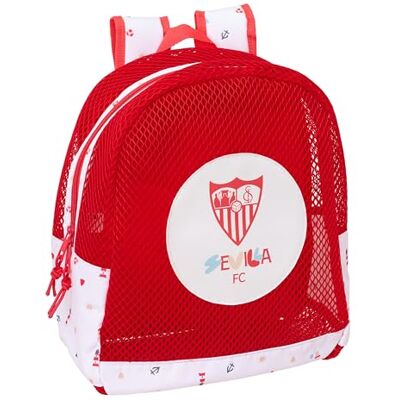 Safta SEVILLA FC Mochila Infantil de Playa, Anti Arena, con Asas, Fácil Limpieza, Ideal para Niños de Diferentes Edades, Cómoda y Versátil, 32x12x38 cm Safta SEVILLA FC Mochila Infantil de Playa, Anti Arena, con Asas, Fácil Limpieza, Ideal para Niños de Diferentes Edades, Cómoda y Versátil, 32x12x38 cm