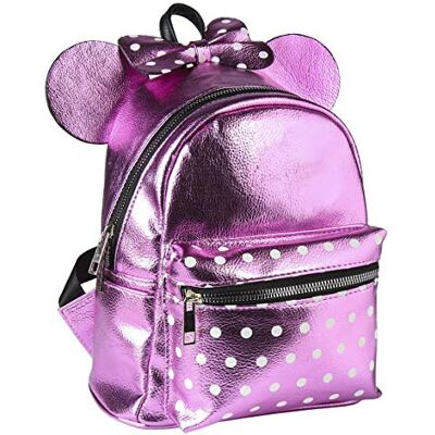 CERDÁ LIFE'S LITTLE MOMENTS , Minnie, Mochila, Unisex adulto, Rosa, 11x25x22 cm (W x H x L) CERDÁ LIFE'S LITTLE MOMENTS , Minnie, Mochila, Unisex adulto, Rosa, 11x25x22 cm (W x H x L)