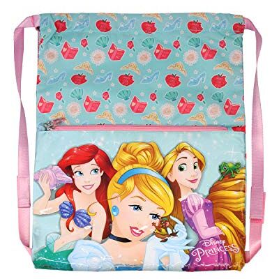 Disney Princesas Beautiful Saco de Cuerdas Strap, Multicolor Disney Princesas Beautiful Saco de Cuerdas Strap, Multicolor