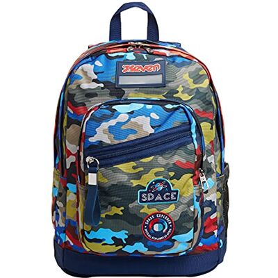 Seven Mochila 2010021a1 Estampado de camuflaje - Backpack Seven Mochila 2010021a1 Estampado de camuflaje - Backpack