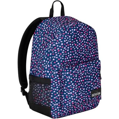 Seven Mochila monocompartimento IschoolPack, violeta y rosa, con Pawer Banck integrado y USB Plug, bolsillo porta botella, mochila escolar y viaje, niños y adolescentes., violeta, Talla única, Escolar Seven Mochila monocompartimento IschoolPack, violeta y rosa, con Pawer Banck integrado y USB Plug, bolsillo porta botella, mochila escolar y viaje, niños y adolescentes., violeta, Talla única, Escolar