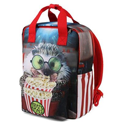 KARACTERMANIA Krazymals Hedgehog-Mochila Dash, Multicolor, 27 x 38 cm, Capacidad 18,3 L KARACTERMANIA Krazymals Hedgehog-Mochila Dash, Multicolor, 27 x 38 cm, Capacidad 18,3 L