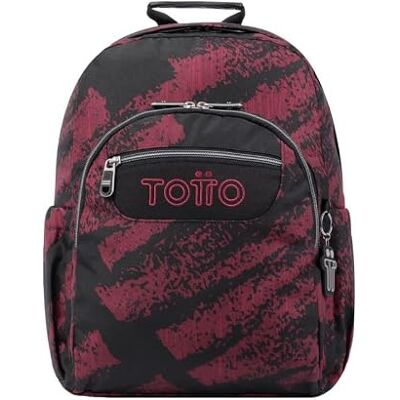 TOTTO MORRAL ACUARELES Mochila, Juventud Unisex, Multicolor (Multicolor), Talla única TOTTO MORRAL ACUARELES Mochila, Juventud Unisex, Multicolor (Multicolor), Talla única