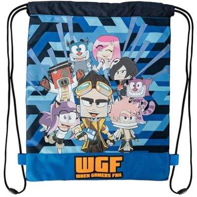 Franco Cosimo Panini fcp Lyon Gamer – Mochila para niña y niño con cierre de cordón y sistema anti-asfixia, válida como bolsa deportiva y guardería – Mochila para niña útil como mochila escolar y Free Time, 35 x 42 cm, Franco Cosimo Panini fcp Lyon Gamer – Mochila para niña y niño con cierre de cordón y sistema anti-asfixia, válida como bolsa deportiva y guardería – Mochila para niña útil como mochila escolar y Free Time, 35 x 42 cm,