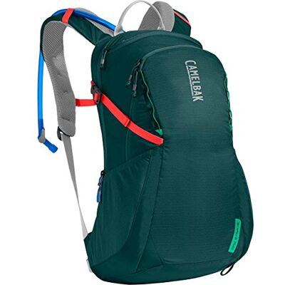 CAMELBAK Daystar Macuto de Senderismo, Mujer, Rojo (Deep Teal/Hot Coral), 16 l CAMELBAK Daystar Macuto de Senderismo, Mujer, Rojo (Deep Teal/Hot Coral), 16 l