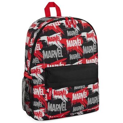 Marvel Spiderman Mochila Escolar Niño Niña Adolescente Superhéroes Mochilas Escolares Bolsa Colegio con Cintas Ajustables (Rojo/Negro) Marvel Spiderman Mochila Escolar Niño Niña Adolescente Superhéroes Mochilas Escolares Bolsa Colegio con Cintas Ajustables (Rojo/Negro)