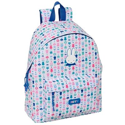 Safta MIFFY BUNNY Day Pack Infantil, Mochila Infantil, Calidad y Máxima Resistencia, Cómoda y Versátil, 33x15x42 cm Safta MIFFY BUNNY Day Pack Infantil, Mochila Infantil, Calidad y Máxima Resistencia, Cómoda y Versátil, 33x15x42 cm
