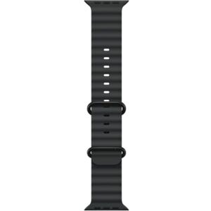 Apple Watch Band Correa Ocean 49 mm Negro Talla única Apple Watch Band Correa Ocean 49 mm Negro Talla única
