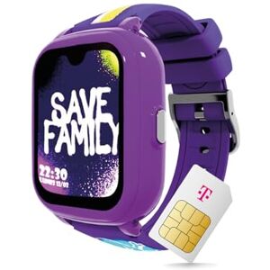 Deutsche Telekom Iconic Plus 2.0 Reloj Inteligente para niños, GPS y teléfono, privacidad y aplicación para Padres, Larga Vida útil, SOS, Impermeable, Vale de Compra de Amazon después del Registro Deutsche Telekom Iconic Plus 2.0 Reloj Inteligente para niños, GPS y teléfono, privacidad y aplicación para Padres, Larga Vida útil, SOS, Impermeable, Vale de Compra de Amazon después del Registro