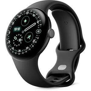 Google Pixel Watch 4 (41 mm) Smartwatch Android con Seguimiento de la el Estado físico, y la Ayuda de Gemini Caja de Aluminio en Color Negro Mate Correa Deportiva en obsidiana LTE Google Pixel Watch 4 (41 mm) Smartwatch Android con Seguimiento de la el Estado físico, y la Ayuda de Gemini Caja de Aluminio en Color Negro Mate Correa Deportiva en obsidiana LTE