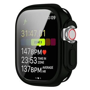 BoLuo Funda Silicona para Apple Watch Series 8 Ultra 49mm Case, Funda Caso Smartwatch, Flexible Protectora Cover,Funda Reloj Clear Plating TPU Case Protectora para iWatch 8 Ultra 49mm Watch (Verde)