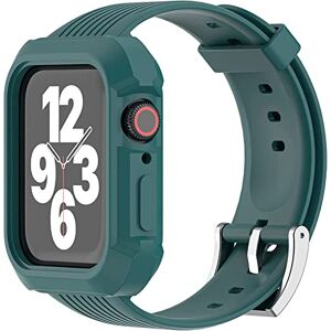 AKABEILA Correas de parachoques resistentes compatibles con Apple Watch Band 45 mm, 44 mm, 42 mm, para hombre y mujer, impermeable, de silicona suave, accesorios para iWatch Series 7/6/5/4/3/2/1/SE, AKABEILA Correas de parachoques resistentes compatibles con Apple Watch Band 45 mm, 44 mm, 42 mm, para hombre y mujer, impermeable, de silicona suave, accesorios para iWatch Series 7/6/5/4/3/2/1/SE,