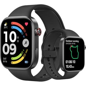 Xiaomi Redmi Watch 6, Reloj Inteligente Mujer y Hombre, Pantalla AMOLED 2.07'', Monitoreo cardíaco, sueño y estrés, 150+ Modos Deportivos, 24 Días de Batería, 5ATM, GPS, iOS & Android, Negro Xiaomi Redmi Watch 6, Reloj Inteligente Mujer y Hombre, Pantalla AMOLED 2.07'', Monitoreo cardíaco, sueño y estrés, 150+ Modos Deportivos, 24 Días de Batería, 5ATM, GPS, iOS & Android, Negro