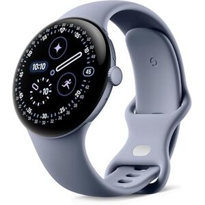 Google Pixel Watch 4 (45 mm) Smartwatch Android con Seguimiento de la Estado físico y Ayuda de Gemini Caja de Aluminio en Color Piedra Lunar Satinada Correa Deportiva en Piedra Lunar Wi-Fi Google Pixel Watch 4 (45 mm) Smartwatch Android con Seguimiento de la Estado físico y Ayuda de Gemini Caja de Aluminio en Color Piedra Lunar Satinada Correa Deportiva en Piedra Lunar Wi-Fi