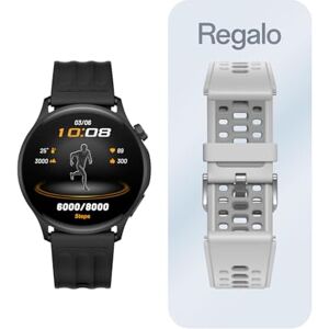 Oppo Watch S Smartwatch Pantalla AMOLED 1.5”, hasta 10 Días de Batería, ECG, SpO2, Más de 100 Modos Deportivos, Resistencia IP68, Compatible con Android y iOS Negro Oppo Watch S Smartwatch Pantalla AMOLED 1.5”, hasta 10 Días de Batería, ECG, SpO2, Más de 100 Modos Deportivos, Resistencia IP68, Compatible con Android y iOS Negro