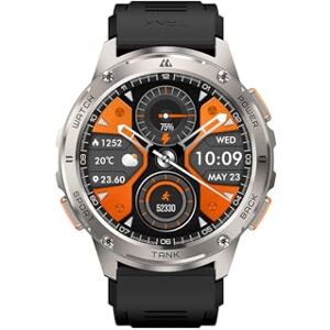 KOSPET 07000014000 Reloj Inteligente T3, AMOLED de 1.4 Pulgadas, Impermeable, Color Plateado KOSPET 07000014000 Reloj Inteligente T3, AMOLED de 1.4 Pulgadas, Impermeable, Color Plateado