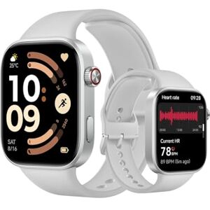Xiaomi Redmi Watch 6, Reloj Inteligente Mujer y Hombre, Pantalla AMOLED 2.07'', Monitoreo cardíaco, sueño y estrés, 150+ Modos Deportivos, 24 Días de Batería, 5ATM, GPS, iOS & Android, Gris Xiaomi Redmi Watch 6, Reloj Inteligente Mujer y Hombre, Pantalla AMOLED 2.07'', Monitoreo cardíaco, sueño y estrés, 150+ Modos Deportivos, 24 Días de Batería, 5ATM, GPS, iOS & Android, Gris