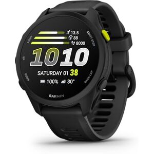 Garmin Forerunner 70 Reloj Inteligente para Correr con GPS, Pantalla Táctil AMOLED, Métricas Optimizadas, Planes de Entrenamiento, Estado de Salud, Autonomía de 13 Días, Negro Garmin Forerunner 70 Reloj Inteligente para Correr con GPS, Pantalla Táctil AMOLED, Métricas Optimizadas, Planes de Entrenamiento, Estado de Salud, Autonomía de 13 Días, Negro