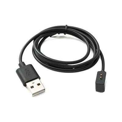 SYSTEM-S Cable USB 2.0 de 100 cm, cable de carga para Redmi Watch 4, adaptador de reloj inteligente, color negro SYSTEM-S Cable USB 2.0 de 100 cm, cable de carga para Redmi Watch 4, adaptador de reloj inteligente, color negro