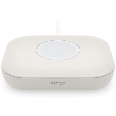 elago Base de Carga para Apple Watch, Galaxy Watch 5-9, AirPods Pro 3/2 Cargador No Incluido, Silicona Duradera, Compacta, Cargador de Reloj, Compacta, Ligera, de Viaje, Gestión de Cables (Piedra) elago Base de Carga para Apple Watch, Galaxy Watch 5-9, AirPods Pro 3/2 Cargador No Incluido, Silicona Duradera, Compacta, Cargador de Reloj, Compacta, Ligera, de Viaje, Gestión de Cables (Piedra)