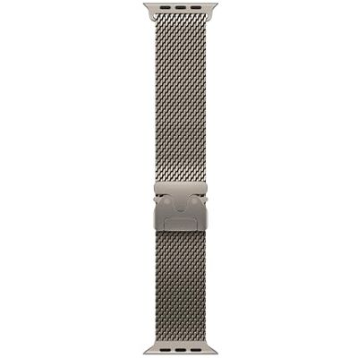 Apple Watch Band Pulsera Milanese Loop 49 mm Titanio Natural Talla S Apple Watch Band Pulsera Milanese Loop 49 mm Titanio Natural Talla S