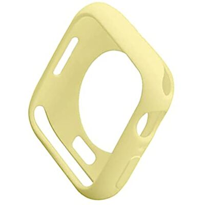 CLIPPER GUARDS Funda de TPU Suave a Prueba de Golpes para iWatch Apple Watch Series 7, Color Negro, 41 mm, TPU Suave y Flexible, Ultrafina, Ligera, a Prueba de Golpes, Reloj de película Protectora (Amarillo) CLIPPER GUARDS Funda de TPU Suave a Prueba de Golpes para iWatch Apple Watch Series 7, Color Negro, 41 mm, TPU Suave y Flexible, Ultrafina, Ligera, a Prueba de Golpes, Reloj de película Protectora (Amarillo)