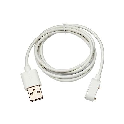 SYSTEM-S Cable USB 2.0 de 100 cm para reloj inteligente Oppo Band 2, color blanco SYSTEM-S Cable USB 2.0 de 100 cm para reloj inteligente Oppo Band 2, color blanco