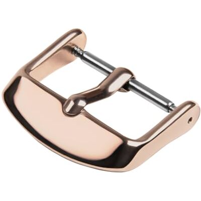 Archer Watch Straps Hebillas de Acero Inoxidable para Correas de Reloj (Oro Rosa Pulido, 22mm) Archer Watch Straps Hebillas de Acero Inoxidable para Correas de Reloj (Oro Rosa Pulido, 22mm)