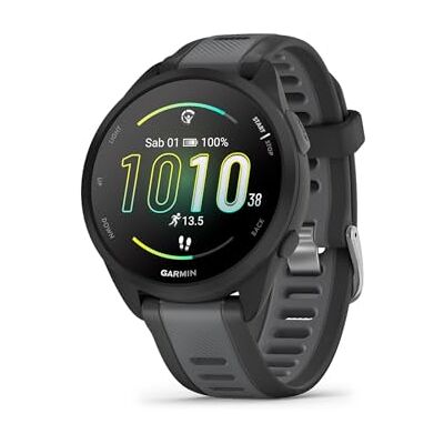 Garmin Forerunner 165 Reloj Inteligente para Correr con GPS, Pantalla Táctil AMOLED, Métricas Optimizadas, Planes de Entrenamiento, Pay, Autonomía de 11 Días, Negro (Reacondicionado) Garmin Forerunner 165 Reloj Inteligente para Correr con GPS, Pantalla Táctil AMOLED, Métricas Optimizadas, Planes de Entrenamiento, Pay, Autonomía de 11 Días, Negro (Reacondicionado)