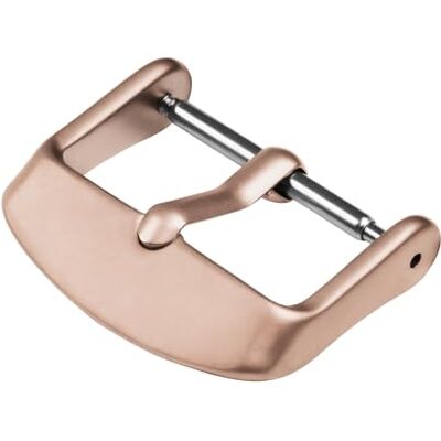 Archer Watch Straps Hebillas de Acero Inoxidable para Correas de Reloj (Oro Rosa Mate, 16mm) Archer Watch Straps Hebillas de Acero Inoxidable para Correas de Reloj (Oro Rosa Mate, 16mm)