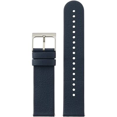 Suunto 22 URB6 Cuero Correa de Reloj Compatible Race, Vertical, 9 Peak Pro, 9 Peak, 5 Peak, Watch Strap Correa de Repuesto de Cuero Suave 22mm Granite Blue M Suunto 22 URB6 Cuero Correa de Reloj Compatible Race, Vertical, 9 Peak Pro, 9 Peak, 5 Peak, Watch Strap Correa de Repuesto de Cuero Suave 22mm Granite Blue M