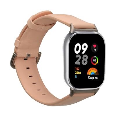 kwmobile Correa Compatible con Xiaomi Smart Band 8 Pro/Band 9 Pro/Redmi Watch 5 / Redmi Watch 4 Pulsera de Piel auténtica kwmobile Correa Compatible con Xiaomi Smart Band 8 Pro/Band 9 Pro/Redmi Watch 5 / Redmi Watch 4 Pulsera de Piel auténtica