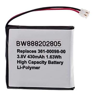 vhbw Batería reemplaza Garmin 361-00098-00 para smartwatch reloj de actividad (430 mAh, 3,8 V, Li-poli) vhbw Batería reemplaza Garmin 361-00098-00 para smartwatch reloj de actividad (430 mAh, 3,8 V, Li-poli)