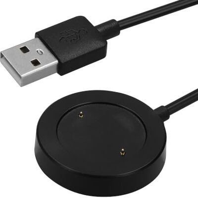 kwmobile Cable de Carga Compatible con Honor Watch 4 (TMA-L19) / Watch GS4 / Watch GS3 (MUS-B19) Cable Conector USB con Base de conexión para smartwatch 100 kwmobile Cable de Carga Compatible con Honor Watch 4 (TMA-L19) / Watch GS4 / Watch GS3 (MUS-B19) Cable Conector USB con Base de conexión para smartwatch 100