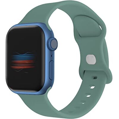 VIGTMO Pulsera Compatible con Apple Watch 38 mm 40 mm 41 mm, Correa de Repuesto Deportiva Compatible con iWatch Series 7 6 5 4 3 2 1 SE(Verde), Verde, 38mm/40mm/41mm VIGTMO Pulsera Compatible con Apple Watch 38 mm 40 mm 41 mm, Correa de Repuesto Deportiva Compatible con iWatch Series 7 6 5 4 3 2 1 SE(Verde), Verde, 38mm/40mm/41mm