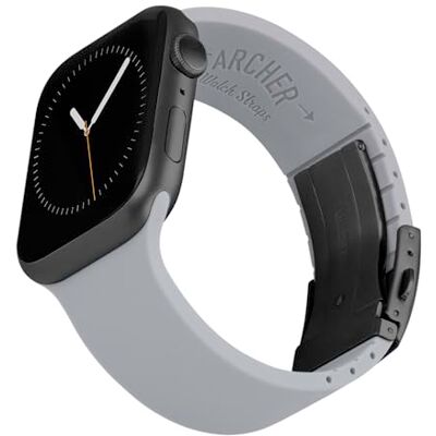 Archer Watch Straps Correas de Reloj de Silicona Ajuste Personalizado para Apple Watch Archer Watch Straps Correas de Reloj de Silicona Ajuste Personalizado para Apple Watch