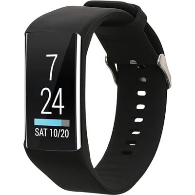 kwmobile Pulsera compatible con Polar A360 / A370 correa 1x Correas de silicona flexible Tamaño ajustable negro kwmobile Pulsera compatible con Polar A360 / A370 correa 1x Correas de silicona flexible Tamaño ajustable negro