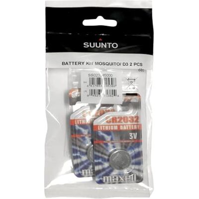 Suunto Juego de Cambio de batería para Mosquito y D3 (2 Unidades) Suunto Juego de Cambio de batería para Mosquito y D3 (2 Unidades)